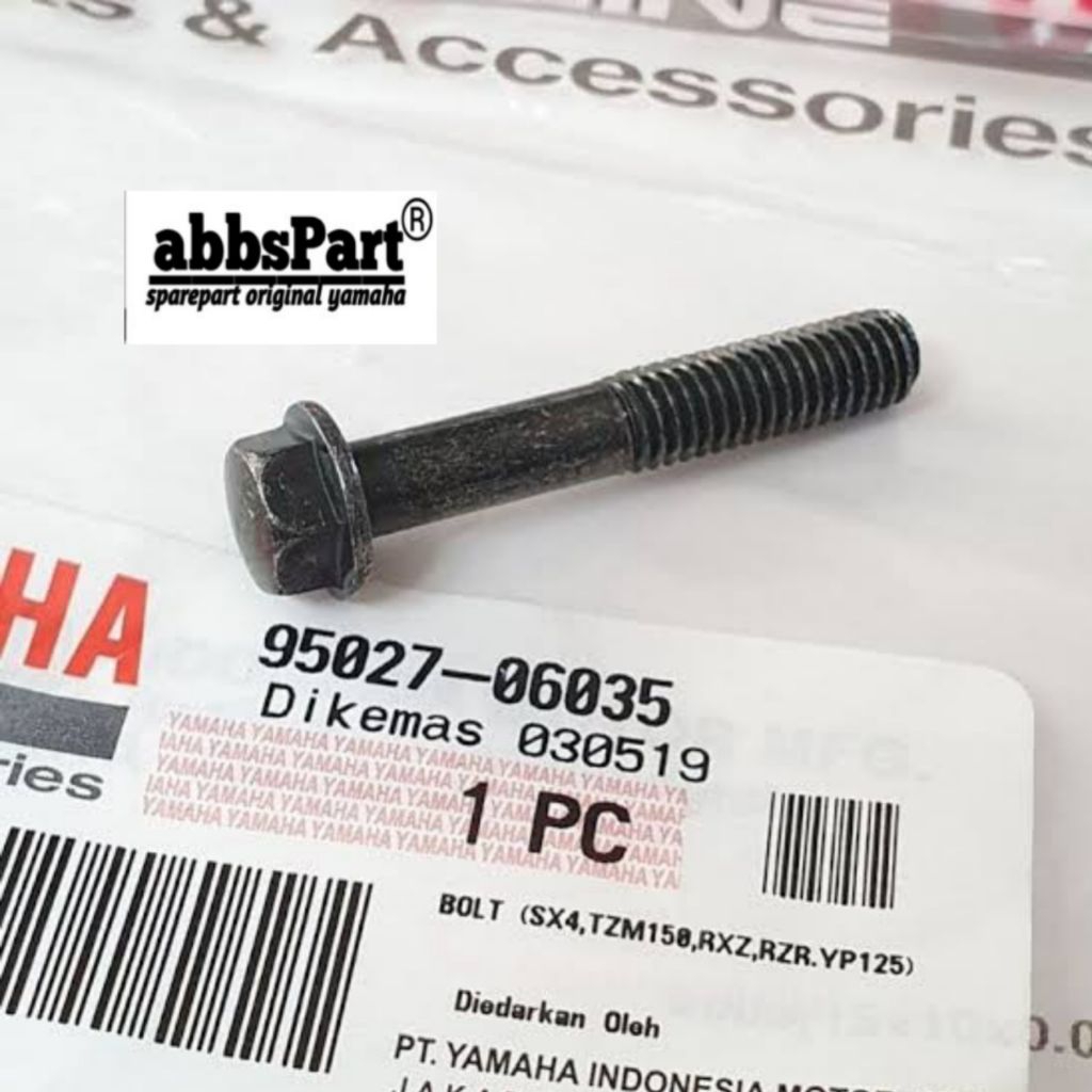 Baut Penahan Cover CVT Xeon Mio J Soul GT Original Yamaha 95027-06035