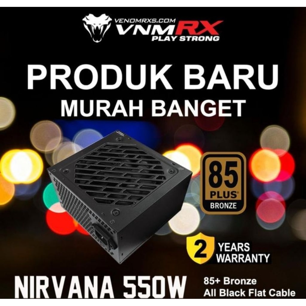 PSU VenomRX Nirvana 550Watt 85+