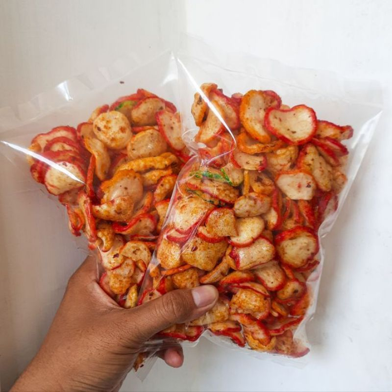 

Kerupuk Seblak 500 gram // 1 kg Si Kipli Pedas Gurih