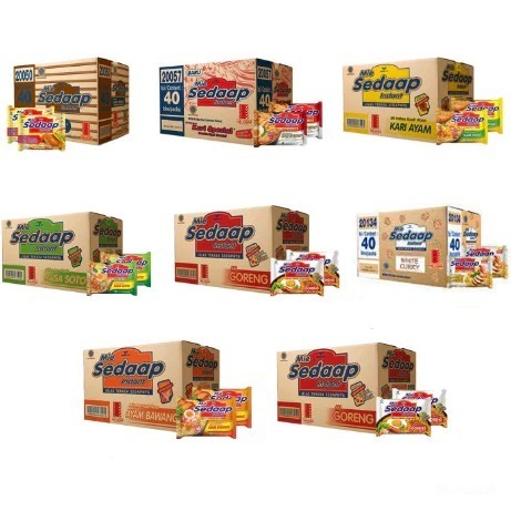 

MIE SEDAAP GORENG ALL VARIAN 1 DUS