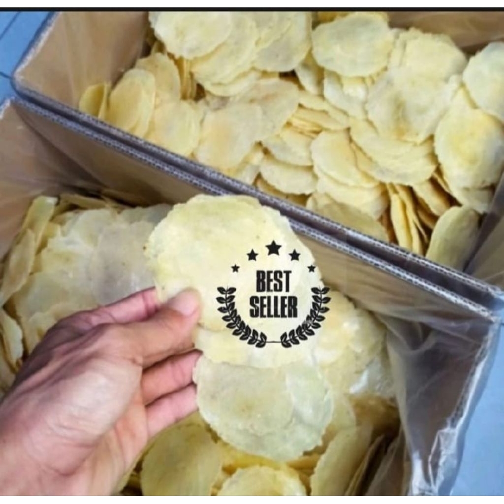 

Emping Melinjo Tangkil Renyah Dan Gurih 1 kg promo