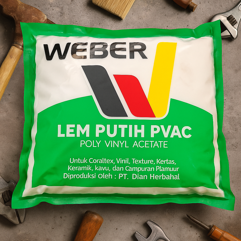 

LEM PUTIH,LEM PUTIH WEBER,LEM PVAC HIJAU,LEM WEBER HIJAU,LEM PUTIH PVAC HIJAU/SLIME/LEM SERBAGUNA 800 GR