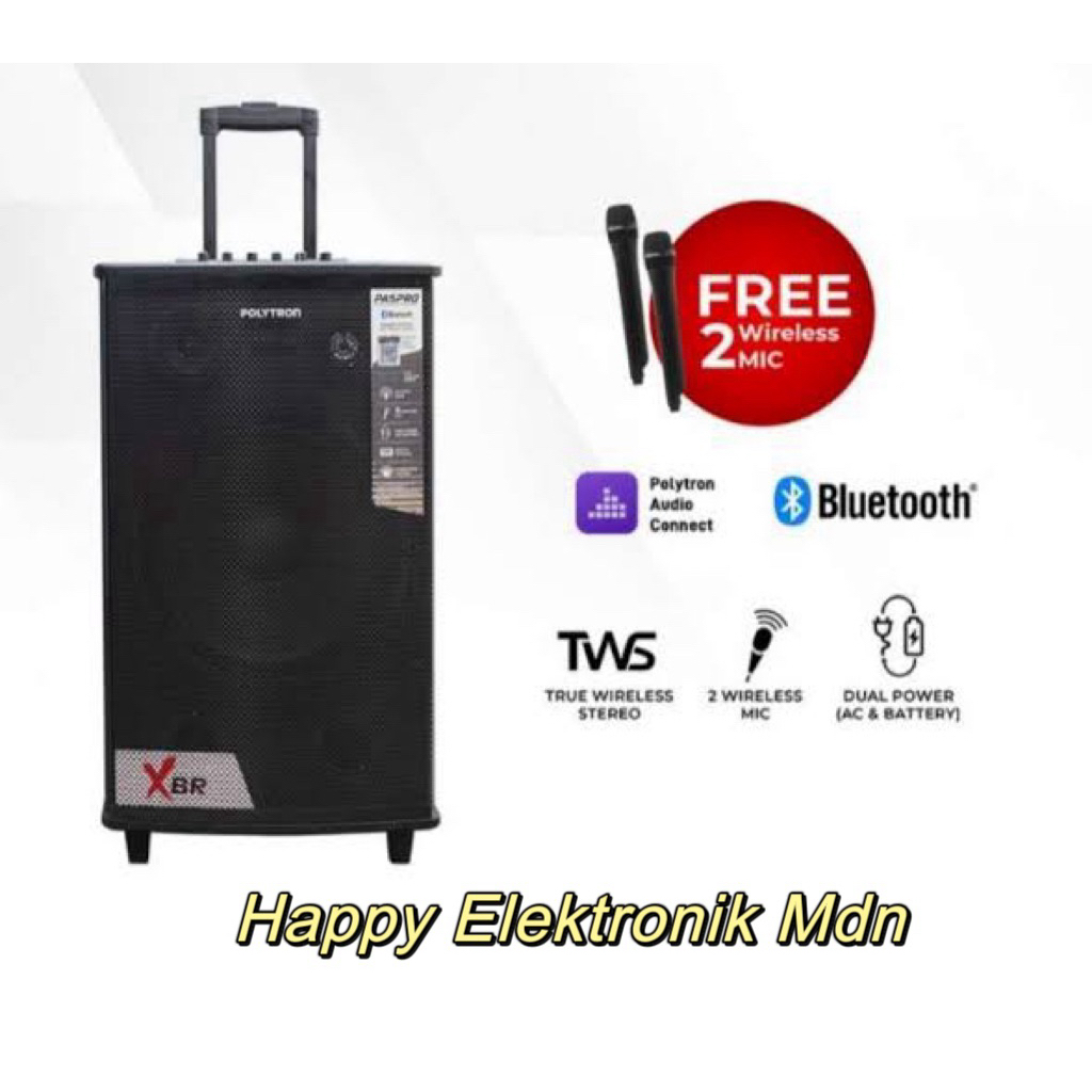 Speaker Polytron Trolley Polytron Pas Pro 12F7 / PAS PRO F7 PASPRO F7 Speaker Polytron 12 inci Speak