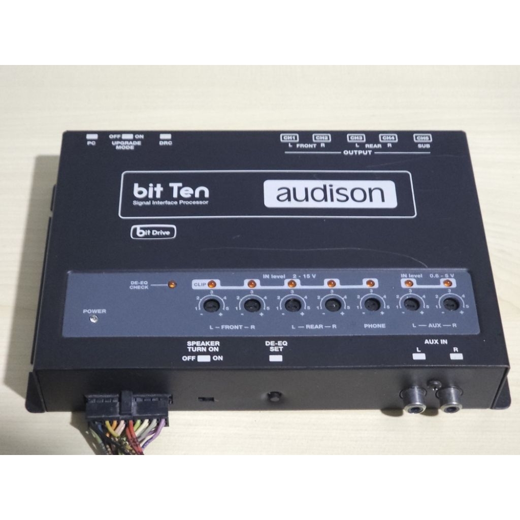 DSP (Digital Sound Processor) Audison Bit Ten 5 Chanel Bekas Normal