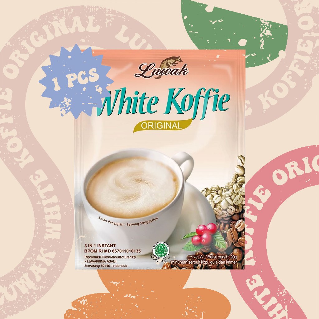 

Luwak White Koffie Original 1 Renceng 10 Sachet