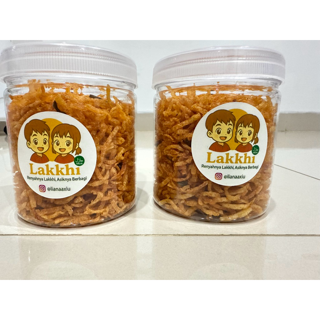 

Kering Kentang PEDAS DAUN JERUK jar 600ML