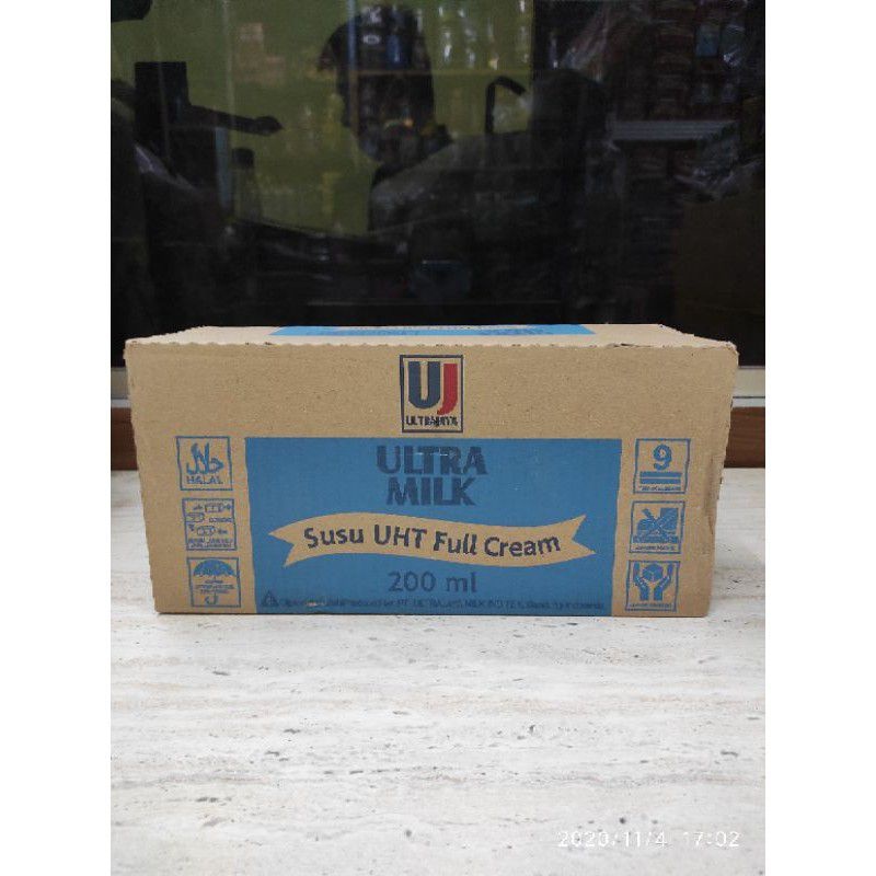 

ULTRA MILK UHT FULL CREAM 24 X 200ML