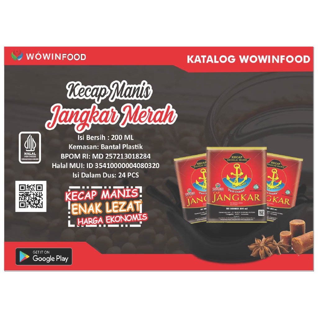 

Jangkar Merah Kecap Manis 200ml
