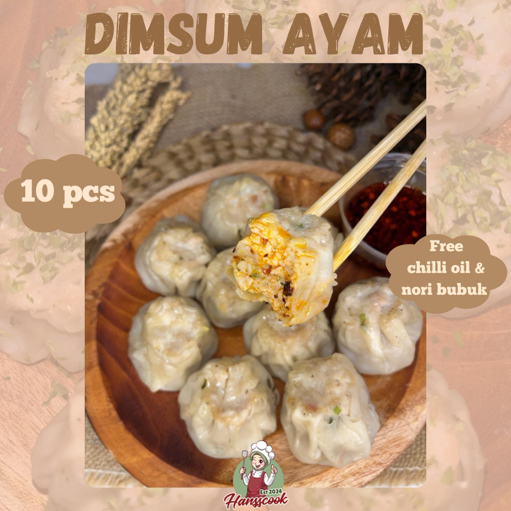 

Dimsum Ayam Original (ISI 10) ngeunah full daging