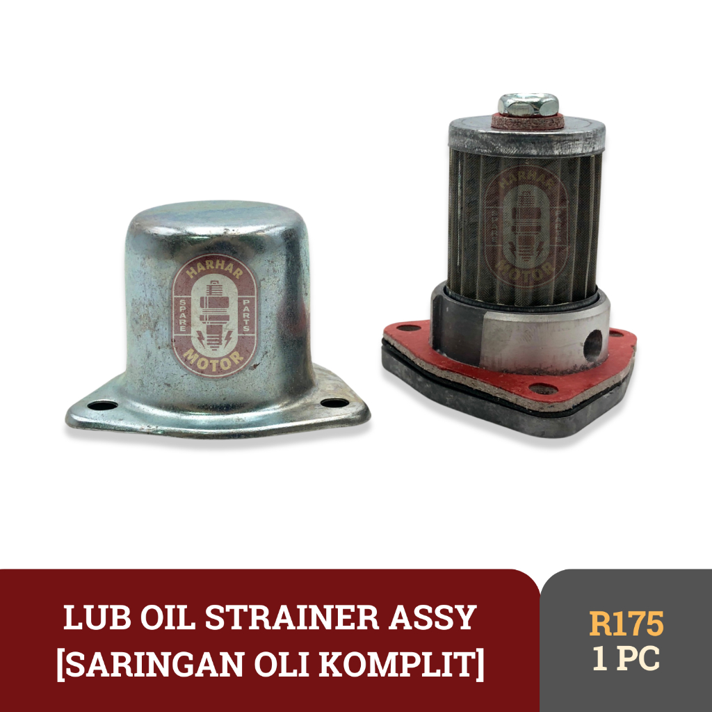 LUB OIL STRAINER ASSY R175 R180 SARINGAN OLI KOMPLIT RUMAH SARINGAN OLI MESIN DONGFENG R175 R180 7PK