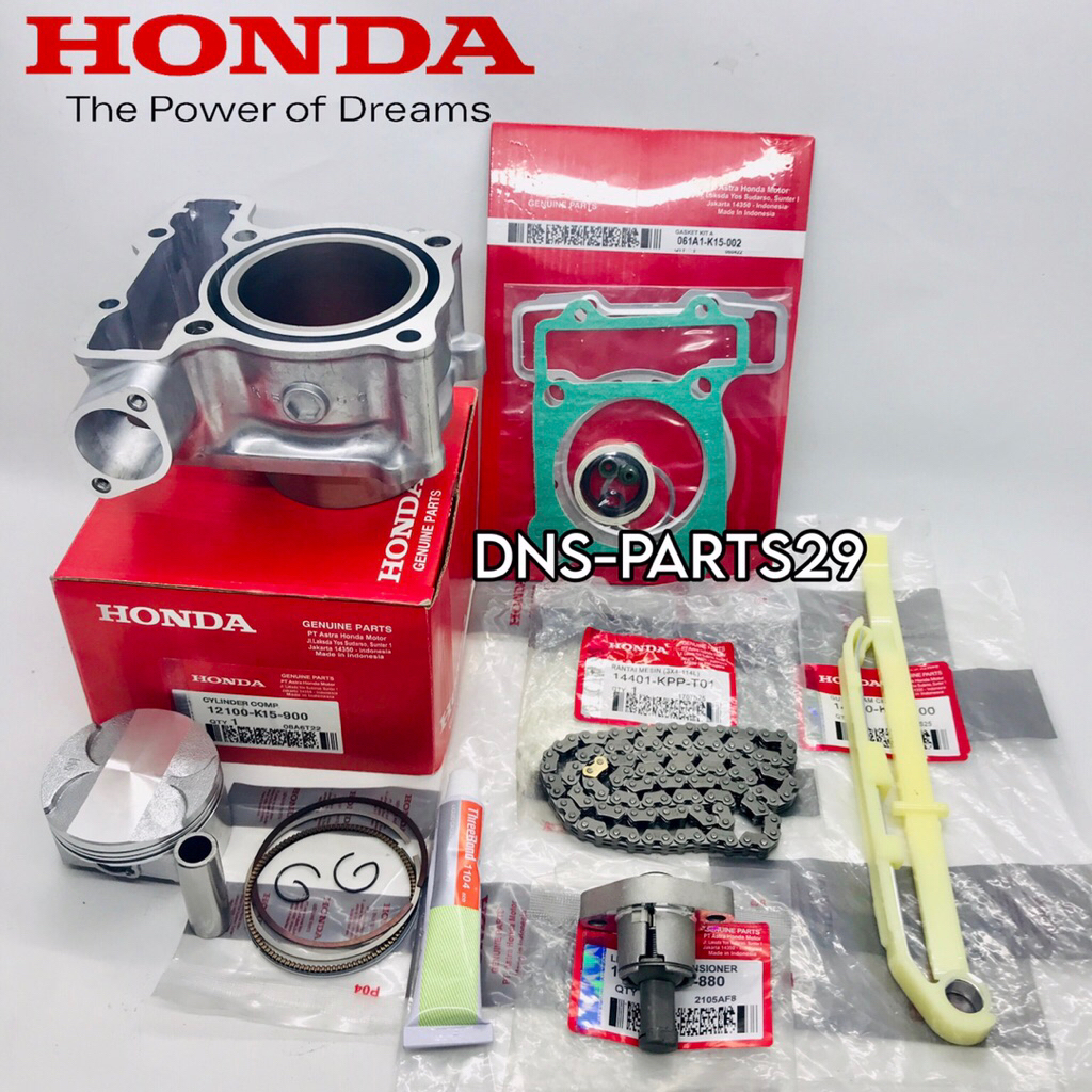 PAKET BLOK SEHER 6 ITEM HONDA CBR 150 OLD CB 150 OLD CBR 150 CBU THAILAND ORIGINAL K15
