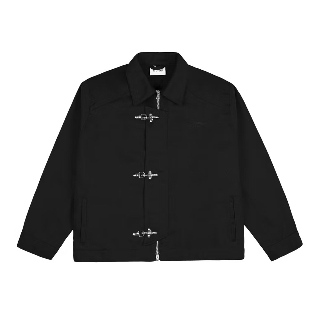 Satisfaction Fireman Clasp Jacket FRACTURE Black_