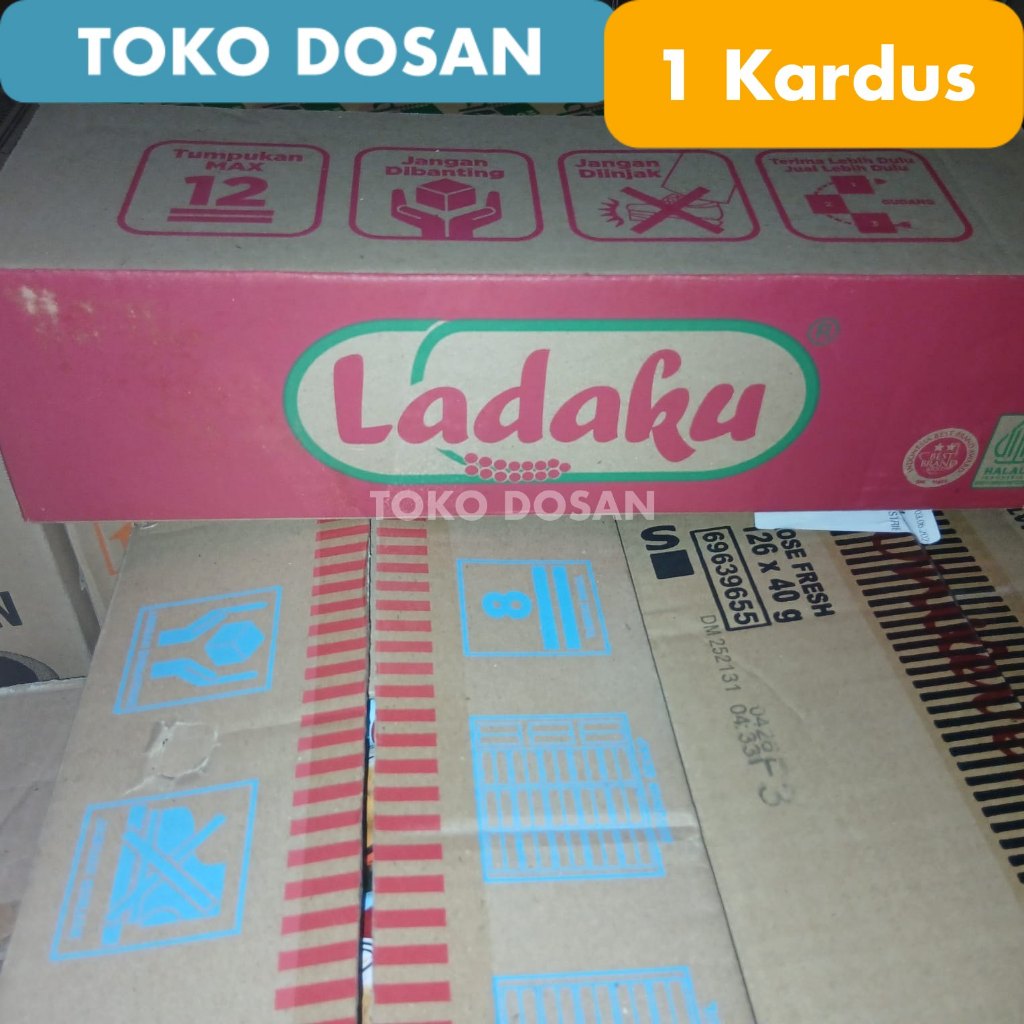 

GOSEND/GRAB/INSTAN Dus/Karton Ladaku Merica Bubuk EXP 2027