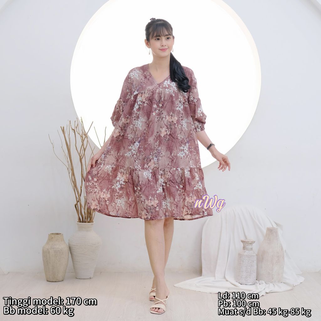 DASTER HOME DRESS RAYON VISCOS PREMIUM_ HOME WEAR _  NATASYA DRESS by nWg Co _ DASTER RAYON BUSUI FR