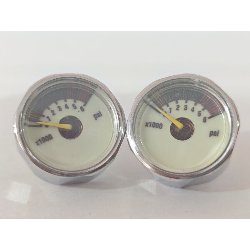 MANOMETER KECIL 25MM 6000PSI, MANOMETER POMPA PCP KECIL, MANOMETER 6000PSI