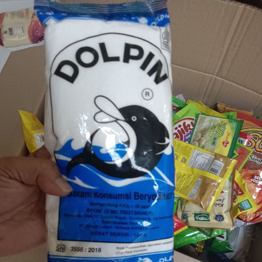 

dolpin garam 500 gr
