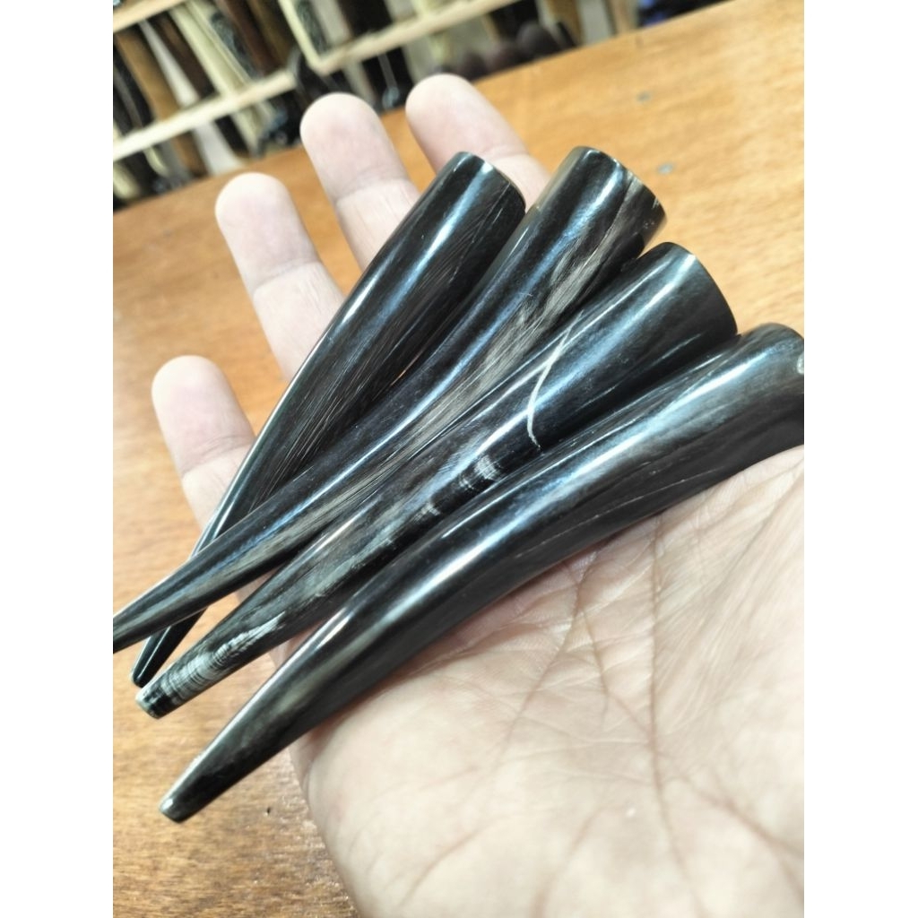 pipa once koleksi/once tanduk kerbau asli