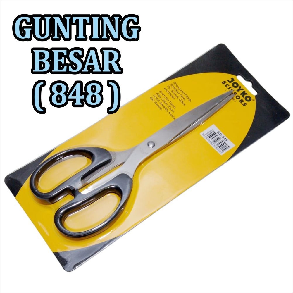 

PROMO!!! Gunting Besar SC848 Joyko Big Scissor / Gunting kertas