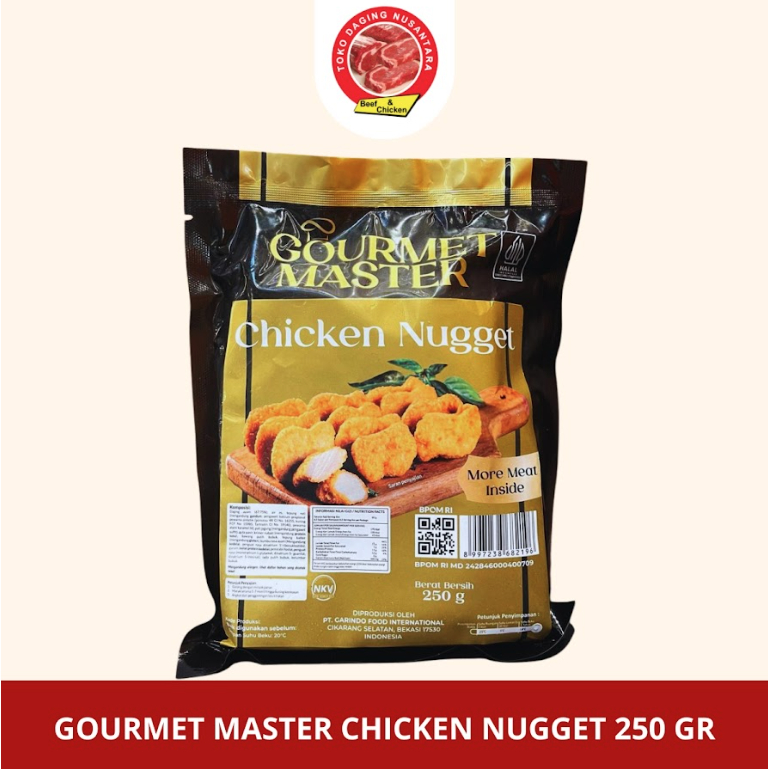 

Gourmet Master Chicken Nugger 250 Gr