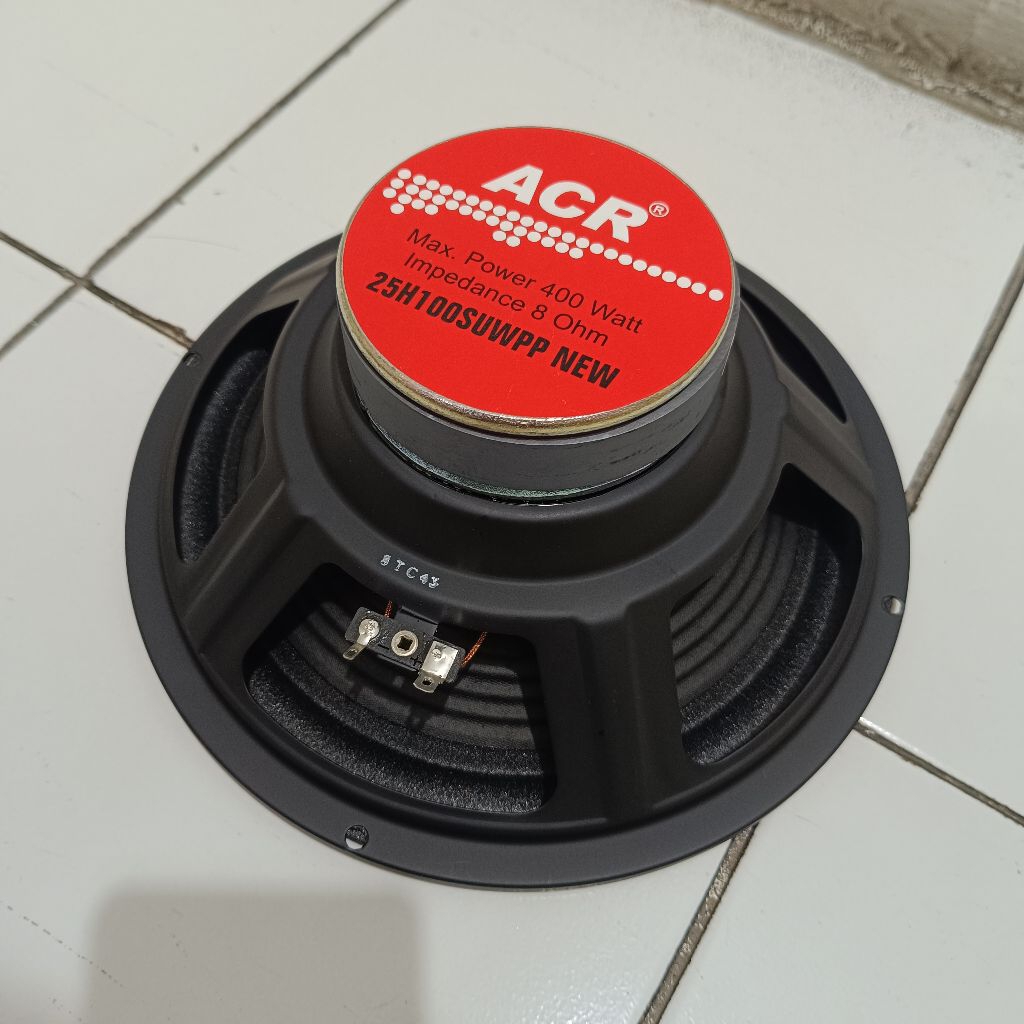 Speaker 10 inch Woofer ACR PRO 25H100SUWPP New / Speaker ACR 10 inch 25H100SUWPP New Speaker Woofer 