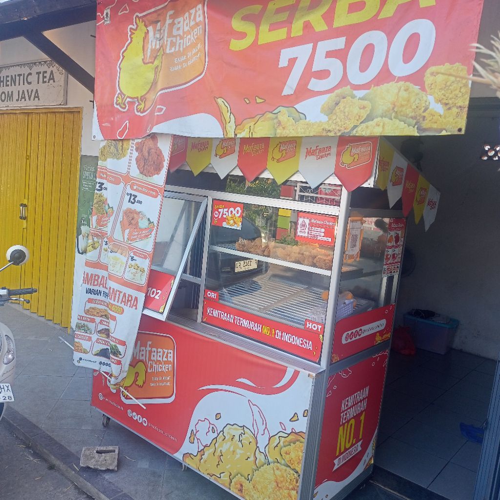 gerobak franchise mafaaza chicken