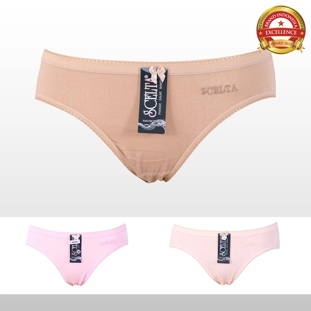 Scelta - Celana Dalam Wanita Cd Midi Daily Panties Polos Sc 05