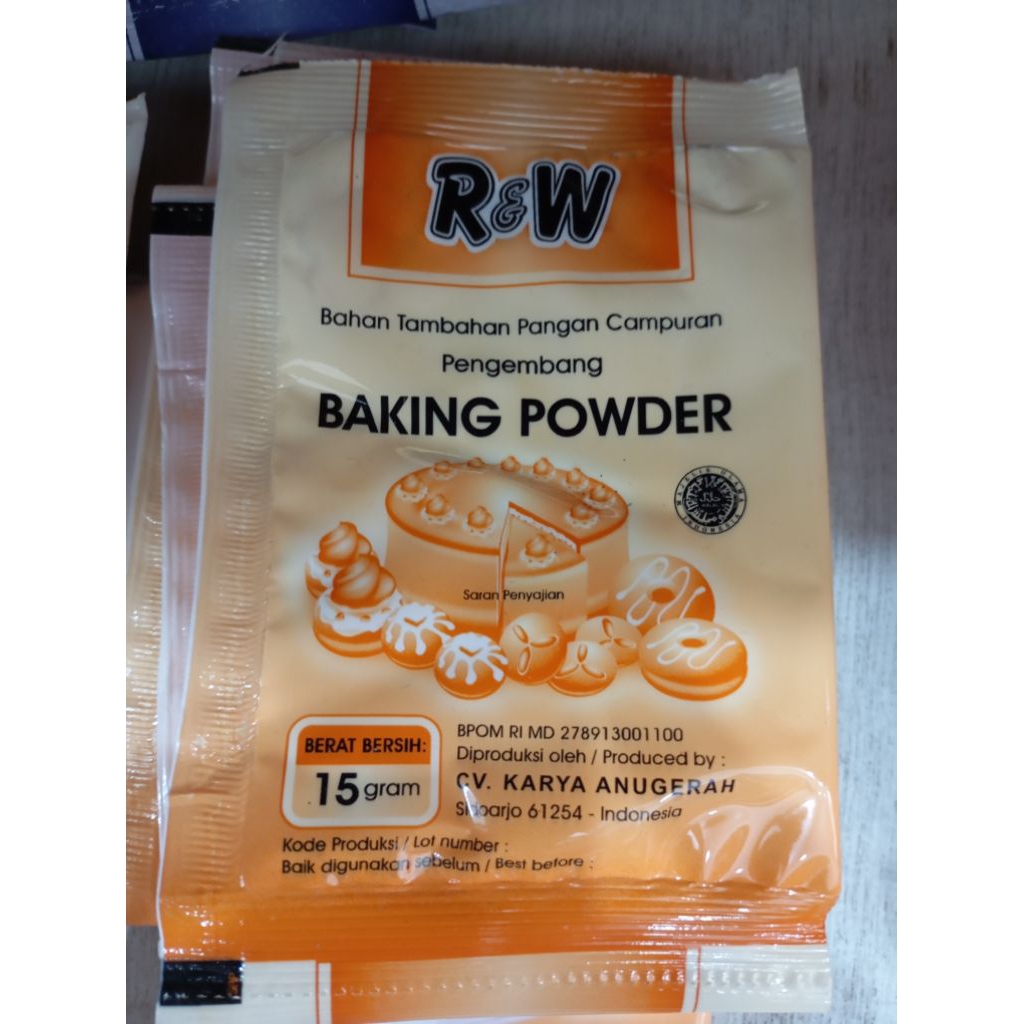 

R&W Rajawali Baking Powder 15gr Pengembang