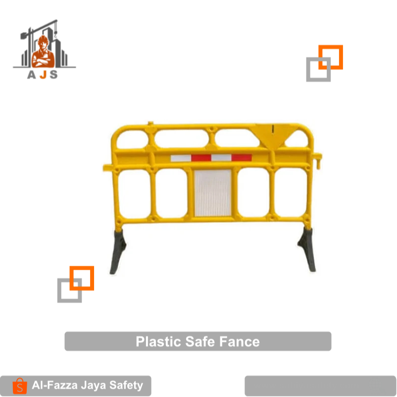 

Pembatas Jalan Plastik / Road Barrier Plastik Safe Fance