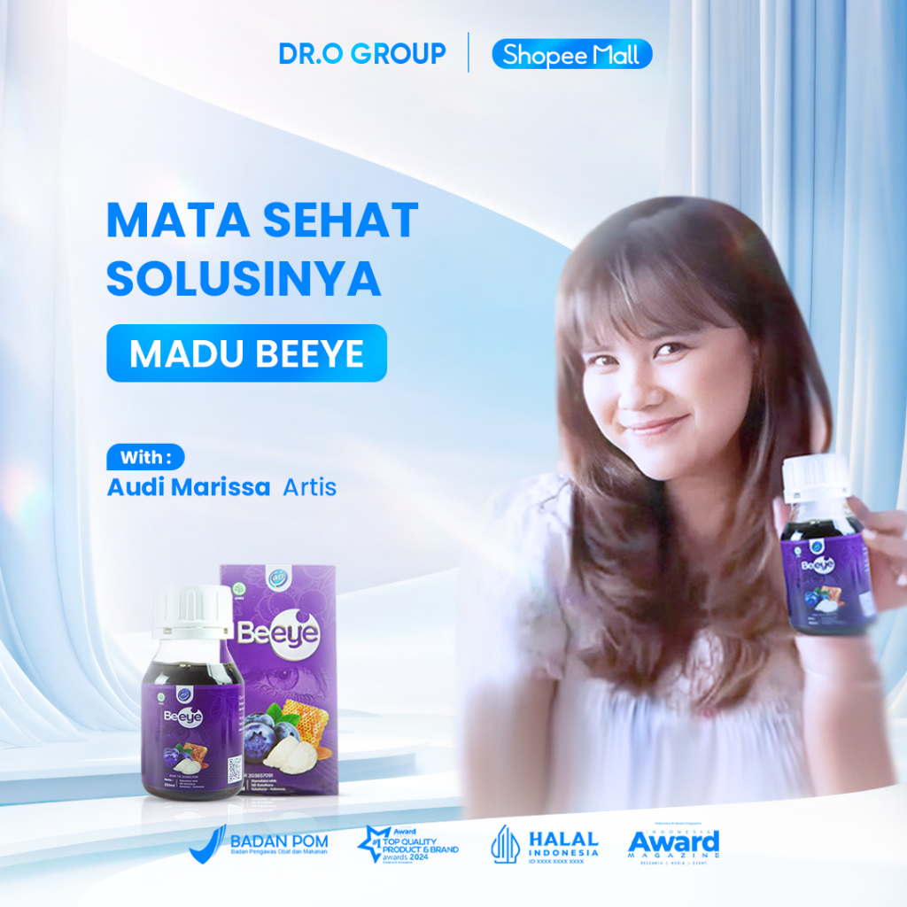 Bundling Beeye Madu & Kapsul/ Suplemen Mata Minus 200ml