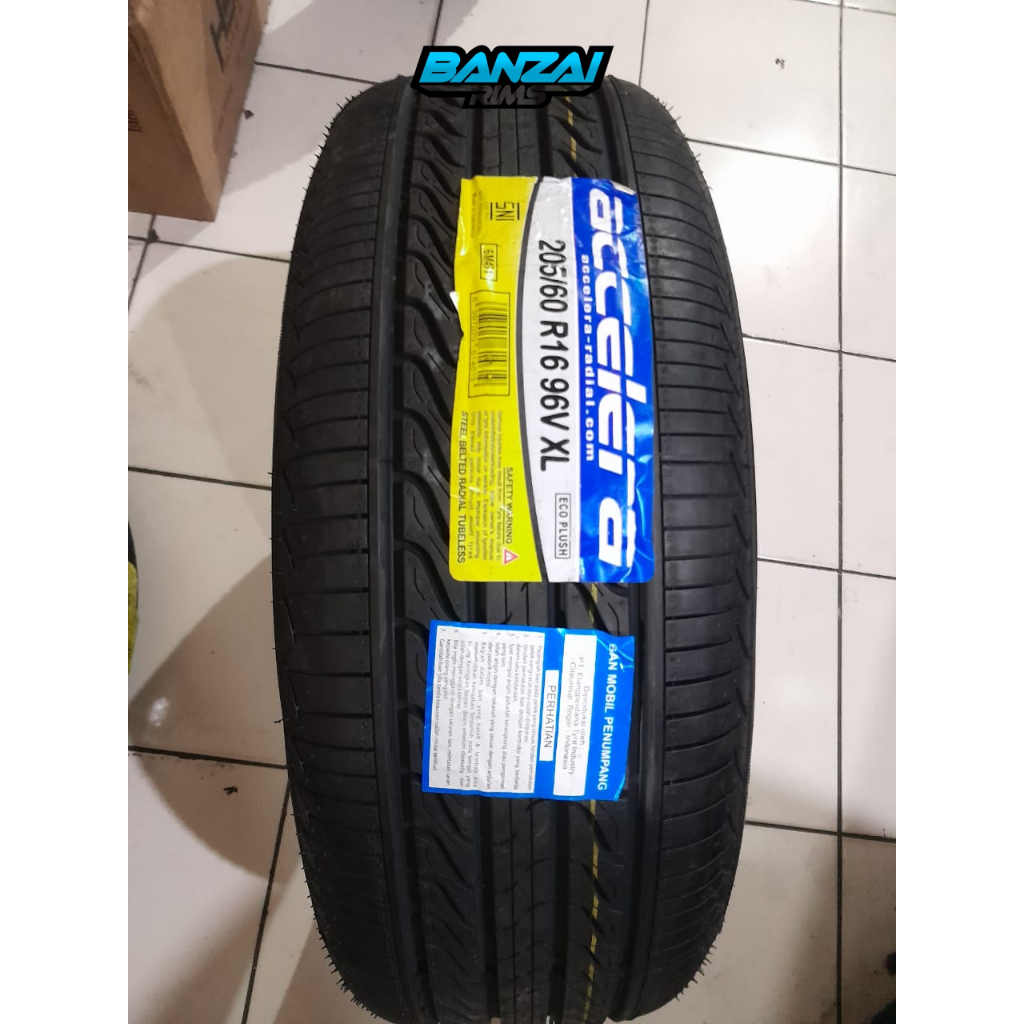 ban mobil merk accelera 205 60 ring 16 merk accelera ecoplush