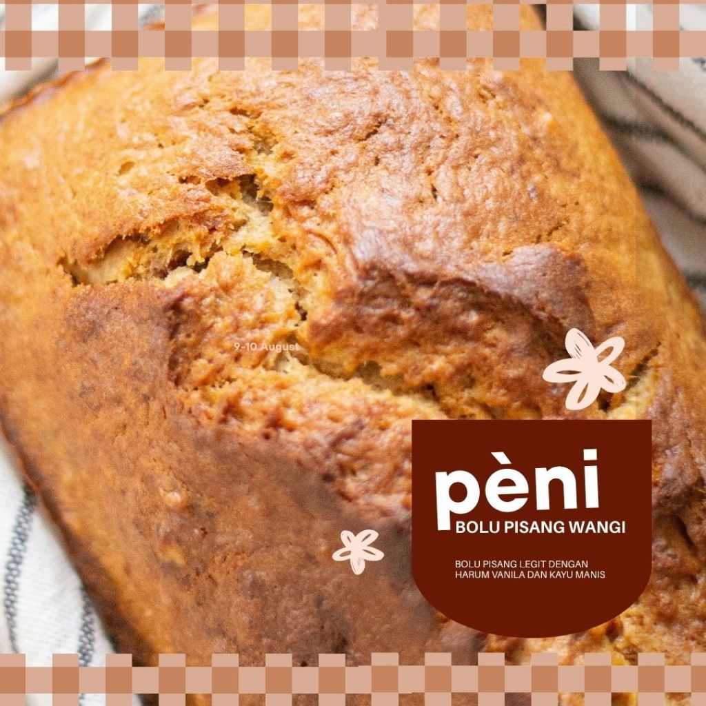 

Bolu Pisang Wangi Peni Banana Bread