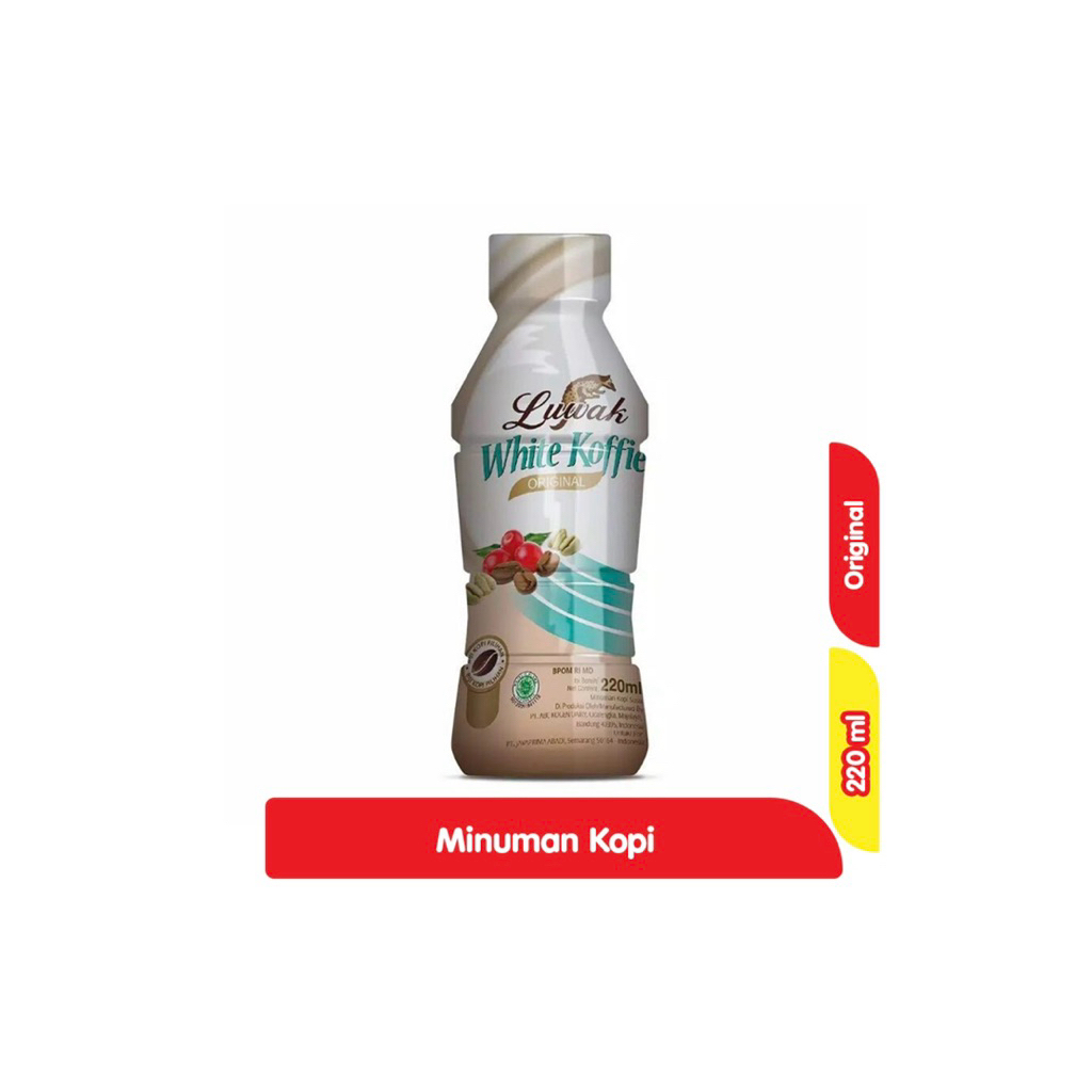 

LUWAK WHITE KOFFIE ORIGINAL PET 220 ml