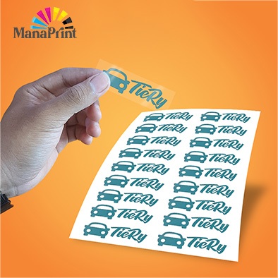 

Stiker cutting die cut cromo untuk label