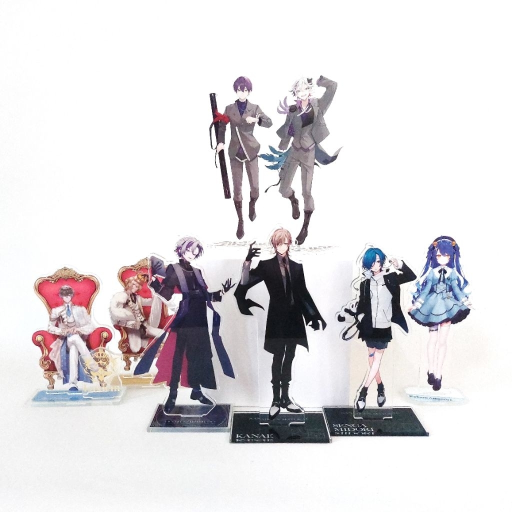 (Updated 6 August) Nijisanji EN JP Official Goods & Merchandise Luxiem Noctyx Ike Eveland Luca Kanes