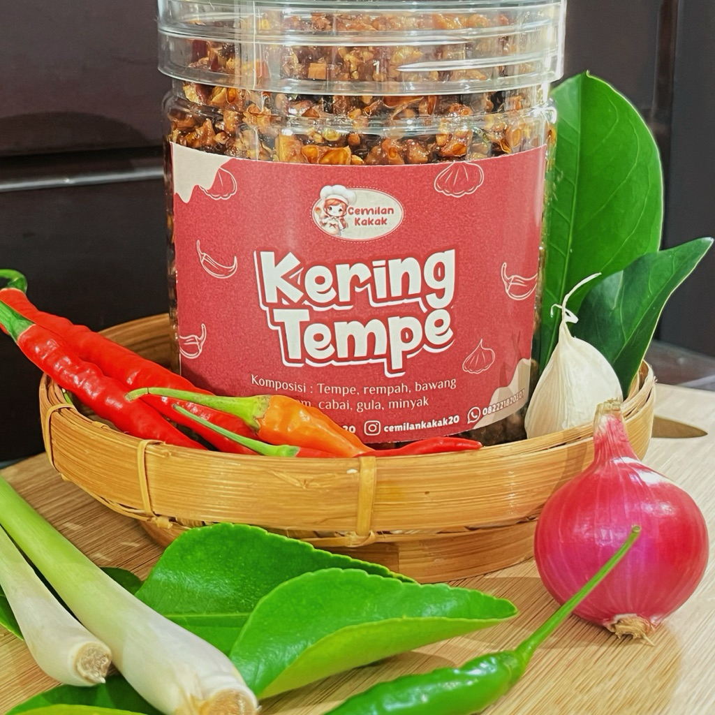

Kering Tempe Original Cemilan Kakak (350g)