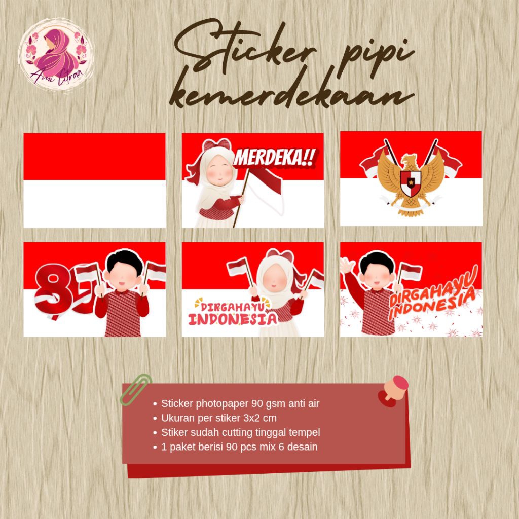 

Stiker Sticker Pipi Kemerdekaan 17 Agustus