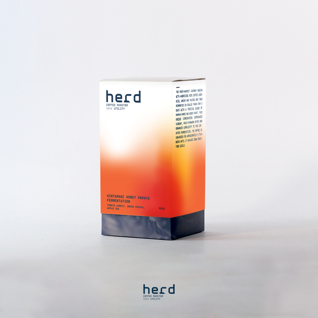 

Herd Coffee Roaster Kopi Kintamani Honey Papaya Fermentation 200 Gram Single Origin Filter