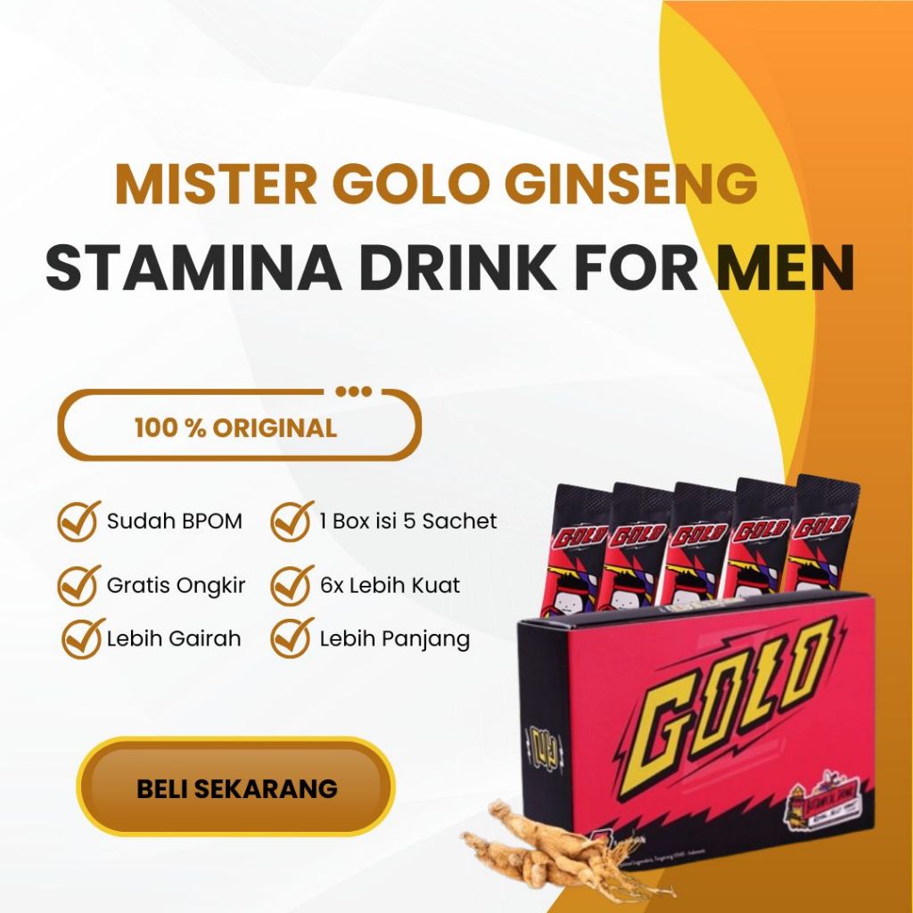 GOLO Ginseng Botanical Banana 1 Sachet