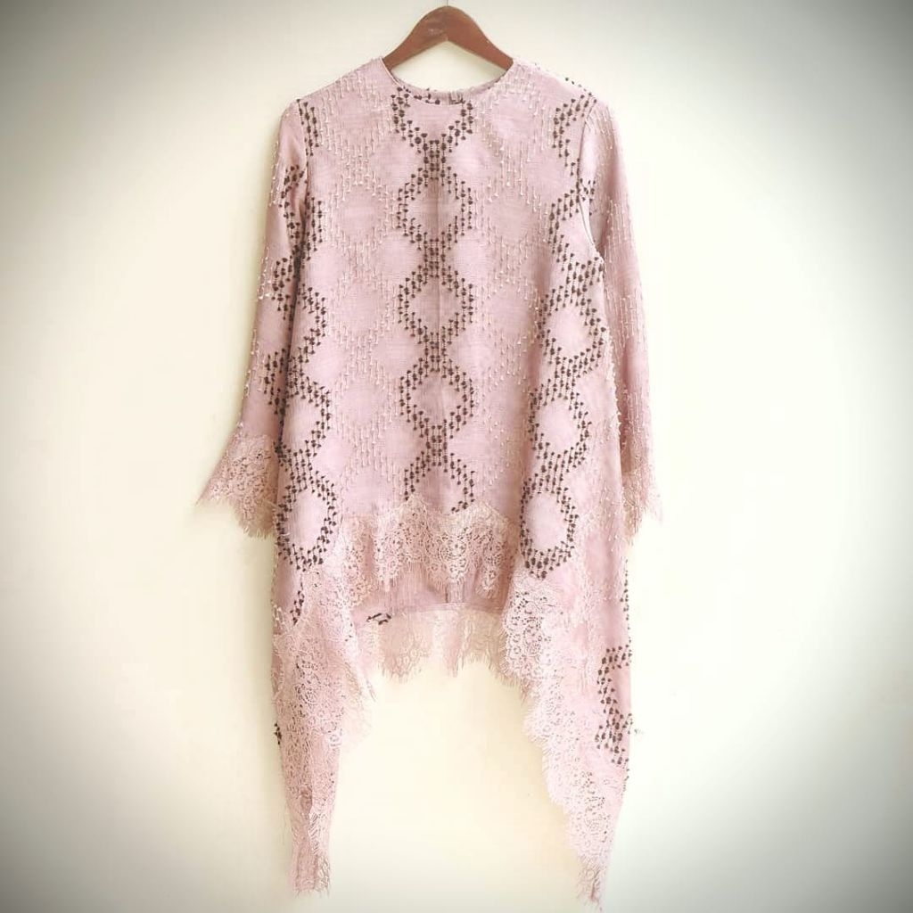 BLOUSE TENUN BULU PREMIUM