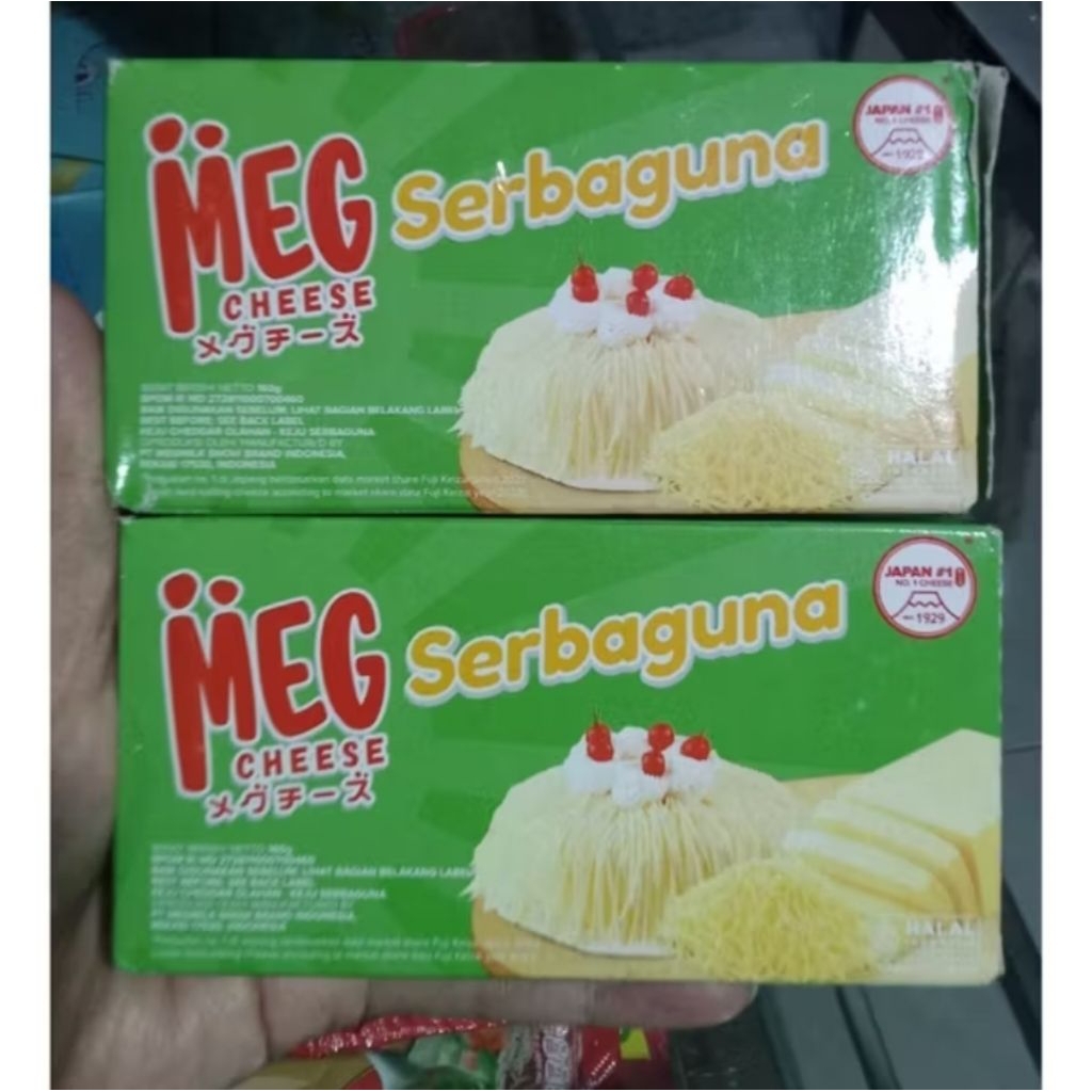 

Keju Meg Serbaguna// Keju chedar//120gr