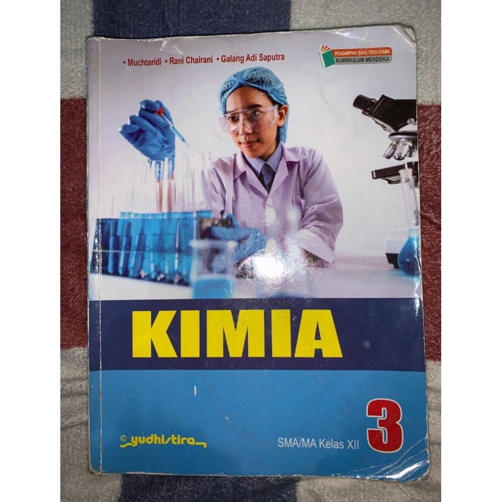 [PRELOVED] BUKU KIMIA PENERBIT YUDHISTIRA KELAS 12 ATAU 3 SMA/MA/MK