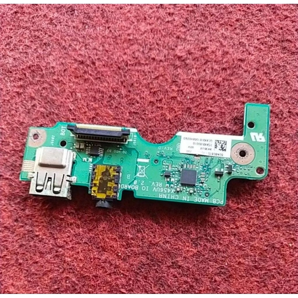 Original cabutan childboard io board audio usb board memory sdcard soundcard hf Asus A456U A456UR R4