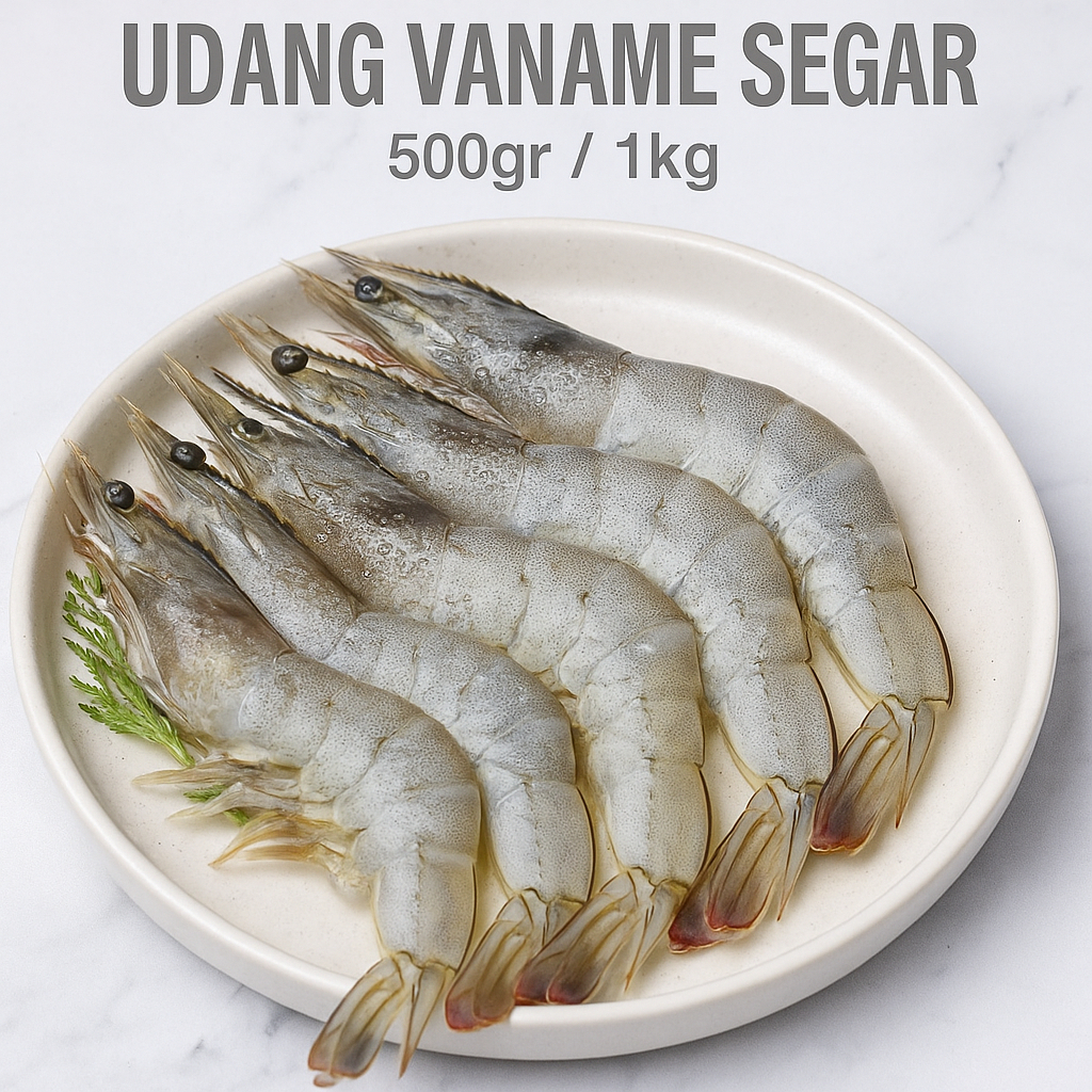 

Udang Vaname Segar 500gram