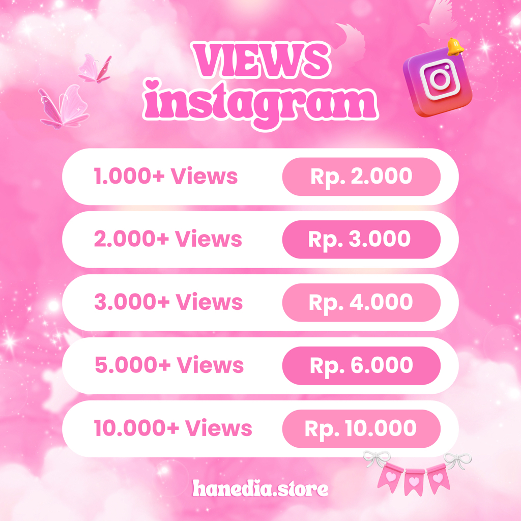 Views Instagram Story Reels Aman Bergaransi