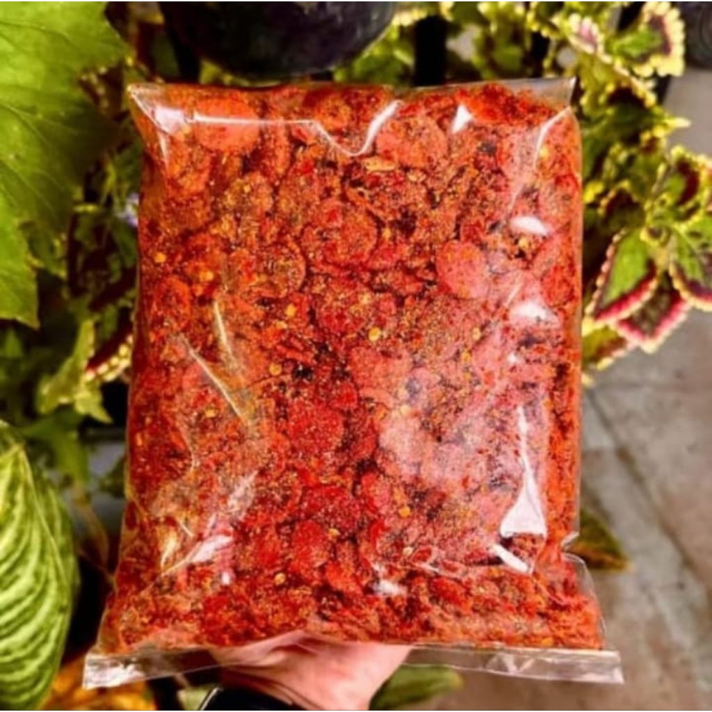 

Sosis goreng Pedas daun jeruk kemasan 500gr