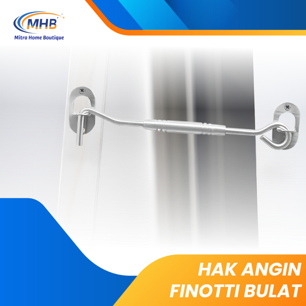 HAK ANGIN / PENAHAN JENDELA STAINLESS & KUNINGAN