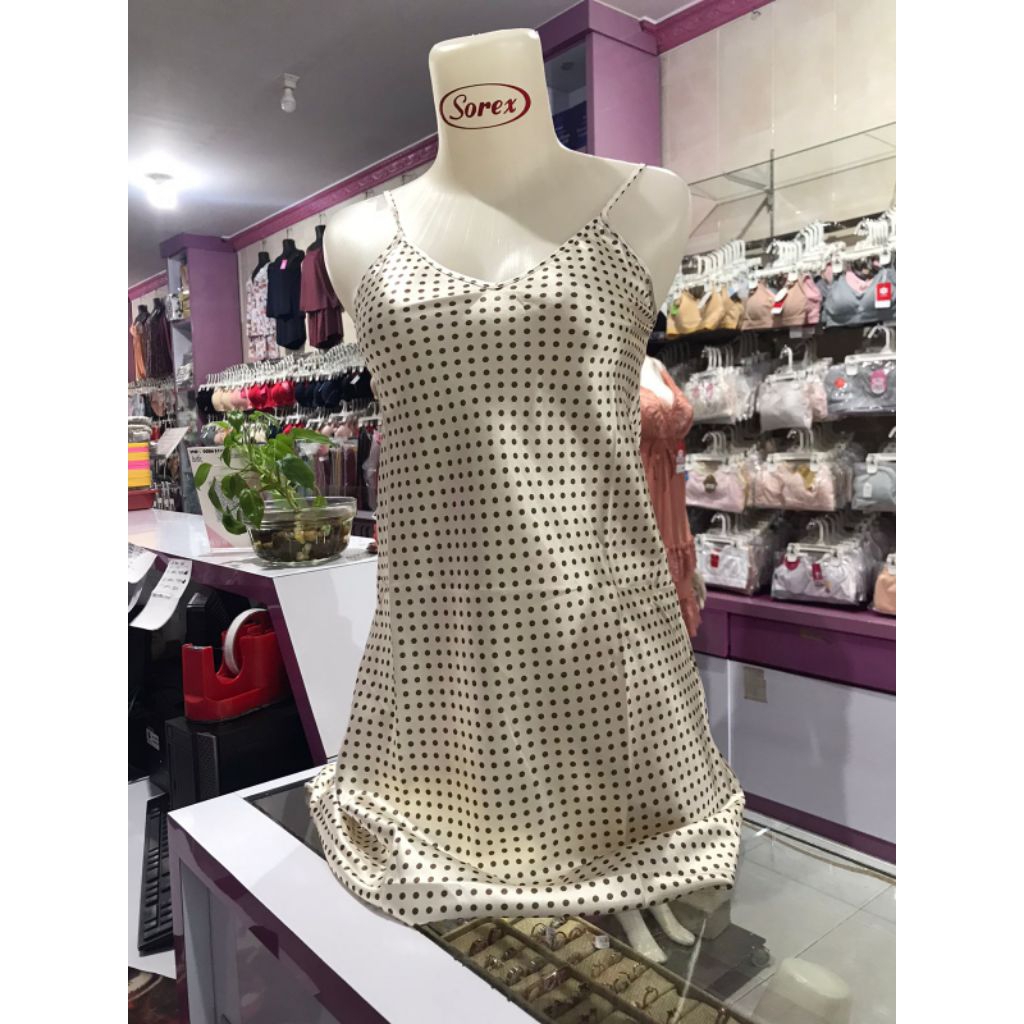 Baju Daster Satin Motif