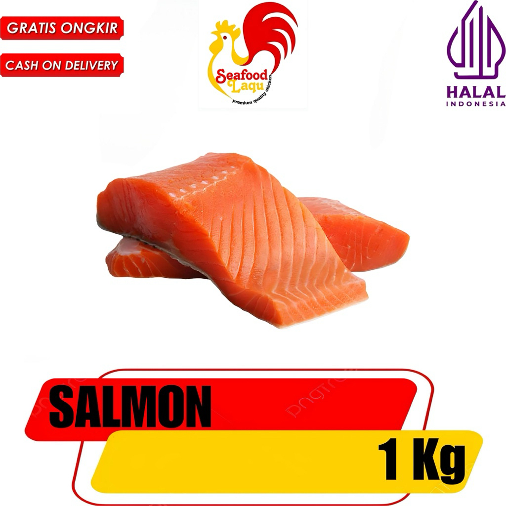 

SALMON SEAFOOD TERMURAH FRESH +-200GR