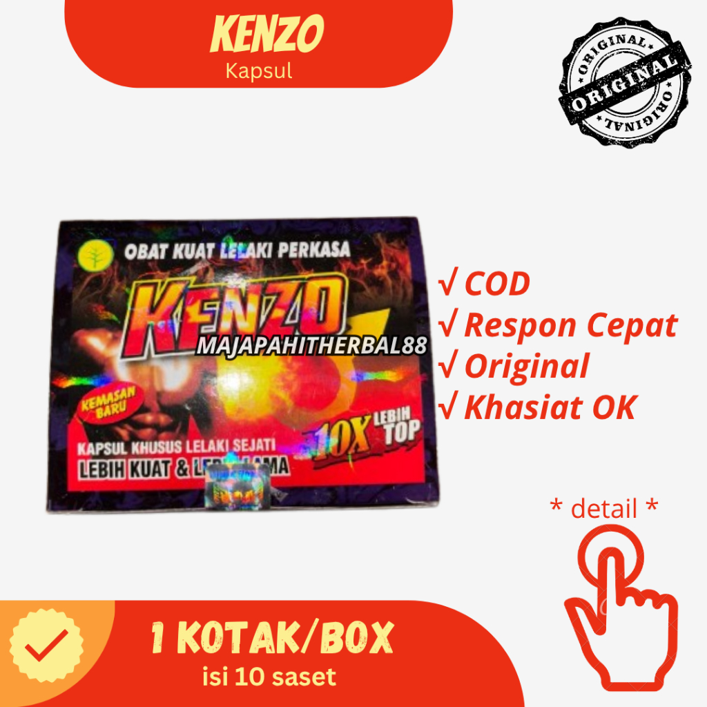 KENZO BLISTER 1 KOTAK ORIGINAL