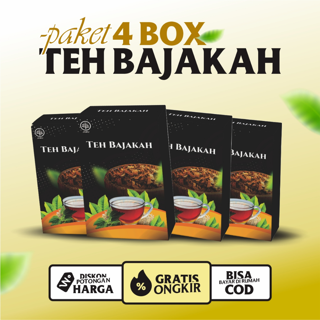 

4 Box Teh Bajakah Atasi Masalah Benjolan Menahun